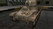 Пустынный французкий скин для Hotchkiss H35 для World Of Tanks миниатюра 1