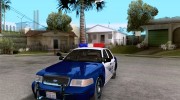 Ford Crown Victoria Belling State Washington police patrol para GTA San Andreas miniatura 1