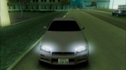 Nissan Skyline GT-R V-Spec (BNR34) for GTA San Andreas miniature 7