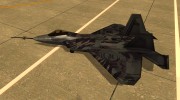 YF-22 Starscream para GTA San Andreas miniatura 2