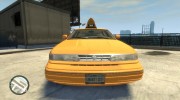 1995 Ford Crown Victoria LC Taxi for GTA 4 miniature 2