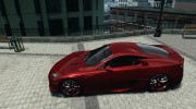 Lexus LFA v1.0 para GTA 4 miniatura 2