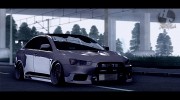 Mitsubishi Lancer EVO для GTA San Andreas миниатюра 6