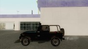 Jeep Wrangler '86 for GTA San Andreas miniature 2