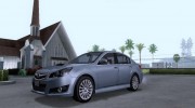 Subaru Legacy b4 2010 для GTA San Andreas миниатюра 1