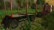 Fliegl Holzanhaenger TTM V1 para Farming Simulator 2013 miniatura 1