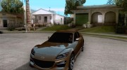 Mazda RX8 R3 2011 для GTA San Andreas миниатюра 1