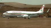 Boeing 737-8B6 Royal Air Maroc (RAM) para GTA San Andreas miniatura 2