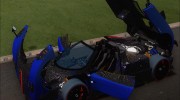 Pagani Zonda Cinque 2009 Autovista для GTA San Andreas миниатюра 10