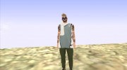 Парень в гримме GTA Online для GTA San Andreas миниатюра 2