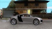 Audi R8 V10 5.2. FSI для GTA San Andreas миниатюра 5