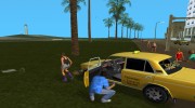 VAZ 2106 Taxi для GTA Vice City миниатюра 5