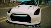 Nissan GT-R V2.0 для GTA San Andreas миниатюра 4