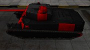 Черно-красные зоны пробития T1 Heavy para World Of Tanks miniatura 2