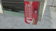 Coca-Cola vending machines HD для GTA San Andreas миниатюра 6