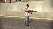 Новый AK 47 HD para GTA San Andreas miniatura 3