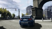 BMW X6M Police para GTA 4 miniatura 4