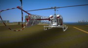 Bell 47G-2 для GTA Vice City миниатюра 3
