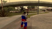 Футболка с флагом России by NIGER para GTA San Andreas miniatura 3