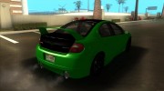 Dodge Neon SRT-4 Custom para GTA San Andreas miniatura 2