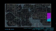 Карта в стиле GTA IV для SAMP RP с квадратами для GTA San Andreas миниатюра 2