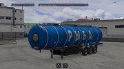 Cistern Trailers Pack для Euro Truck Simulator 2 миниатюра 1