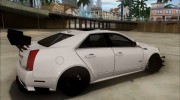 Cadillac CTS-V Sedan для GTA San Andreas миниатюра 2