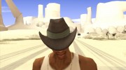 Ковбойская шляпа из GTA Online v3 для GTA San Andreas миниатюра 8