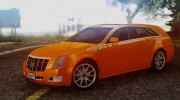 Cadillac CTS Sport Wagon 2010 для GTA San Andreas миниатюра 1