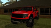 Ford F-150 Новогодний для GTA San Andreas миниатюра 2