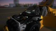 Lotus Exige V8 TT Black Revel para GTA Vice City miniatura 6