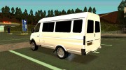 ГАЗ-3221-288 ГАЗель-Бизнес para GTA San Andreas miniatura 4