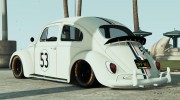 Herbie Fully Loaded для GTA 5 миниатюра 2
