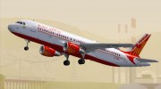 Airbus A320-200 Air India для GTA San Andreas миниатюра 17