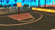 Новая баскетбольная площадка para GTA San Andreas miniatura 2
