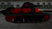 Черно-красные зоны пробития PzKpfw 38H 735 (f) for World Of Tanks miniature 5