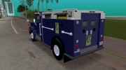 GMC 6000 Armored truck 1985 for GTA Vice City miniature 3