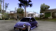 Volkswagen New Beetle GTi 1.8 Turbo para GTA San Andreas miniatura 1