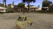 Ape Piaggio для GTA San Andreas миниатюра 1