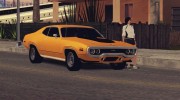 1972 Plymouth GTX for GTA San Andreas miniature 4