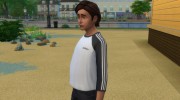 Футболки от younzoey для Sims 4 миниатюра 1