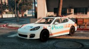 Porsche Panamera Swiss - GE Police для GTA 5 миниатюра 1