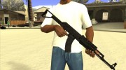 Чёрный AK47 для GTA San Andreas миниатюра 2
