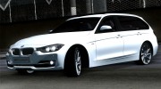 BMW 3 Touring F3 2013 для GTA San Andreas миниатюра 3