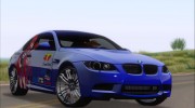 BMW M3 E92 2008 Rias Gremory Itasha (HQ) para GTA San Andreas miniatura 8