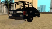 Ford F-150 Police Federal para GTA San Andreas miniatura 5