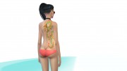 Tatto Dragon para Sims 4 miniatura 4