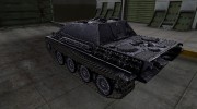 Темный скин для Jagdpanther для World Of Tanks миниатюра 3