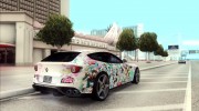 Ferrari FF 2012 - Miku Hatsune Itasha для GTA San Andreas миниатюра 18