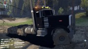 Peterbilt 379 v1.1 black para Spintires 2014 miniatura 3